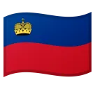 Google platformon a(z) flag: Liechtenstein képe