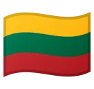 Google প্ল্যাটফর্মে জন্য flag: Lithuania