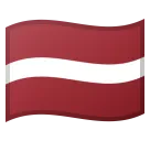 flag: Latvia för Google-plattform