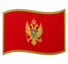 flag: Montenegro för Google-plattform