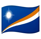 Google 平台中的 flag: Marshall Islands