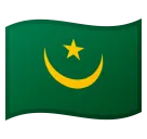 Googleプラットフォームのflag: Mauritania