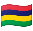flag: Mauritius untuk platform Google