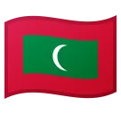 Google প্ল্যাটফর্মে জন্য flag: Maldives