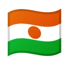 Googleプラットフォームのflag: Niger