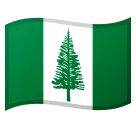flag: Norfolk Island för Google-plattform
