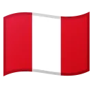 flag: Peru for Google platform