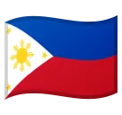 Google প্ল্যাটফর্মে জন্য flag: Philippines