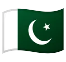 Google 平台中的 flag: Pakistan
