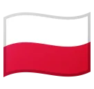 Googleプラットフォームのflag: Poland