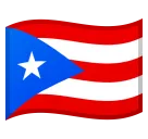 Google 平台中的 flag: Puerto Rico