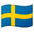 flag: Sweden لمنصة Google