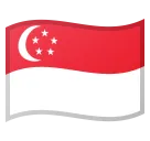 flag: Singapore для платформи Google