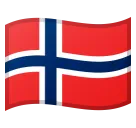 Google platformu için flag: Svalbard & Jan Mayen