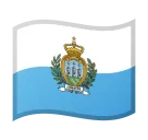 Google প্ল্যাটফর্মে জন্য flag: San Marino