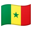 Google প্ল্যাটফর্মে জন্য flag: Senegal