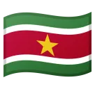 Google platformu için flag: Suriname