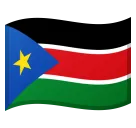 Googleプラットフォームのflag: South Sudan
