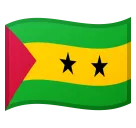 Google platformu için flag: São Tomé & Príncipe