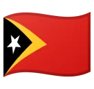 Google 平台中的 flag: Timor-Leste