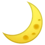 crescent moon untuk platform Google