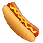 Google 平台中的 hot dog