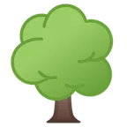 deciduous tree voor Google platform