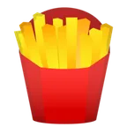 Google 平台中的 french fries
