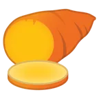 roasted sweet potato för Google-plattform