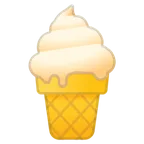 soft ice cream pour la plateforme Google