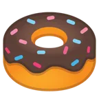 Google 平台中的 doughnut