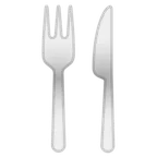 fork and knife alustalla Google