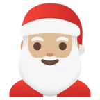 Google dla platformy Santa Claus: medium-light skin tone