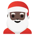 Google dla platformy Santa Claus: dark skin tone