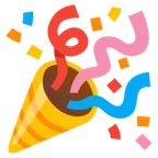 party popper for Google platform