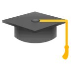 Google प्लेटफ़ॉर्म के लिए graduation cap