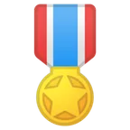 Google 平台中的 military medal