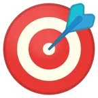 Google 平台中的 bullseye