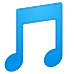 Google dla platformy musical note
