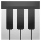 Google 플랫폼을 위한 musical keyboard