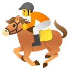 Google platformon a(z) horse racing képe