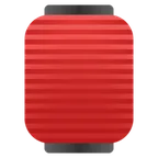 red paper lantern alustalla Google