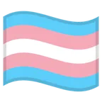 Google 平台中的 transgender flag