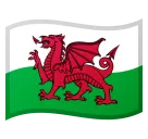 Google প্ল্যাটফর্মে জন্য flag: Wales
