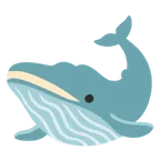 Google platformon a(z) whale képe