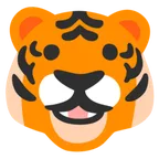 tiger face untuk platform Google