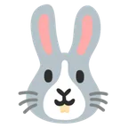 Google प्लेटफ़ॉर्म के लिए rabbit face