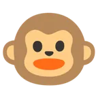 Google 플랫폼을 위한 monkey face