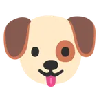 Google platformon a(z) dog face képe