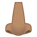 Google dla platformy nose: medium skin tone